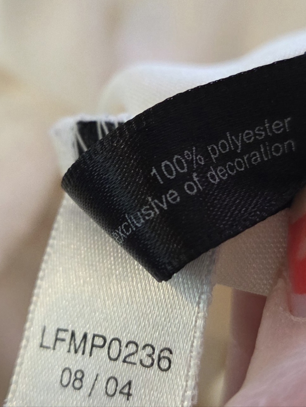 Vintage The Limited Women's large Lace Trim Babydoll Cami Stretch Ivory/off whit - Picture 14 of 14